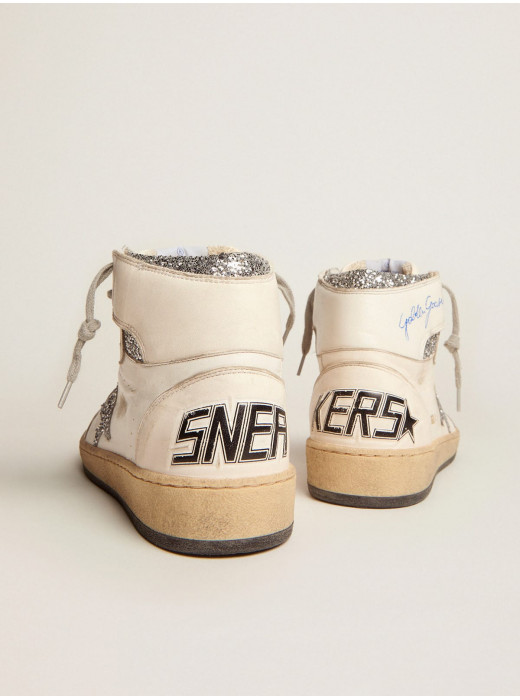 Women's Sky-Star with signature on the ankle and silver inserts