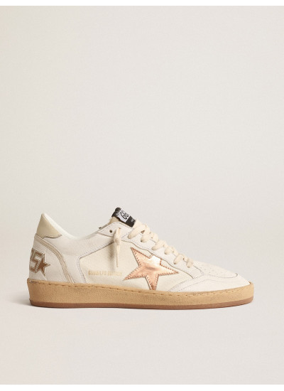 Ball Star LTD in canvas and nappa with bronze metallic leather star