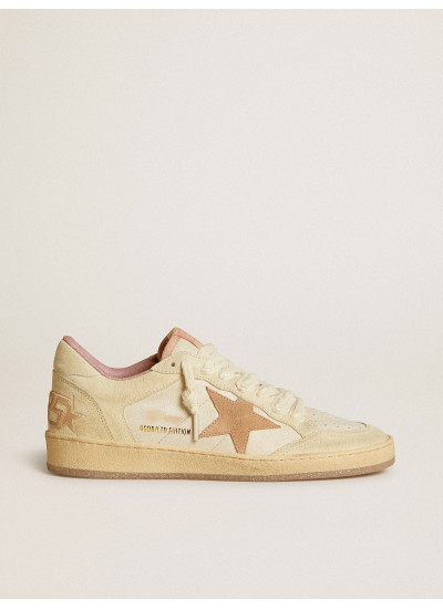 Ball Star LTD in leather and suede with suede star and heel tab