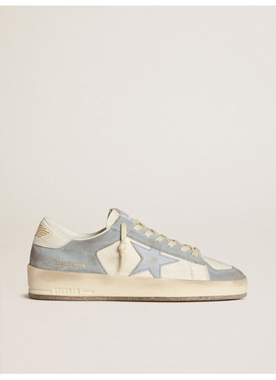 Stardan LTD in nappa and suede with leather star and nappa heel tab