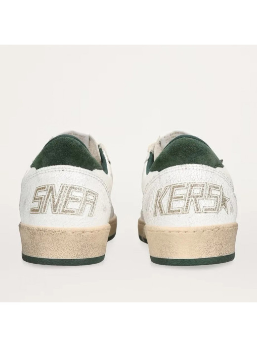 Ball Star in Green Heel With Gold Star