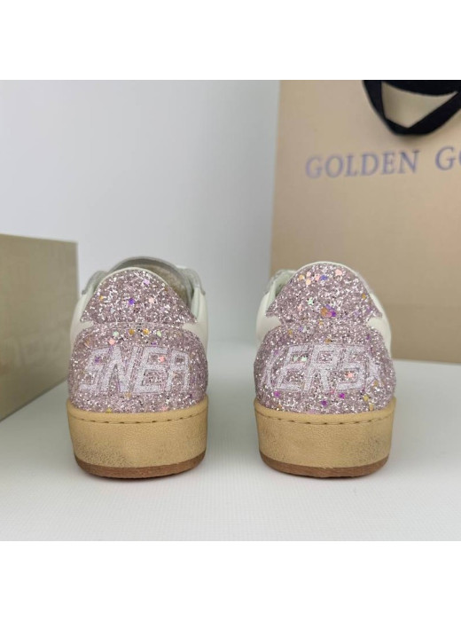 Ball Star Pink glitter star
