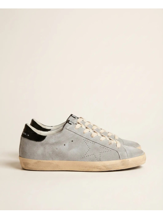 Mens Super-Star Suede Blue