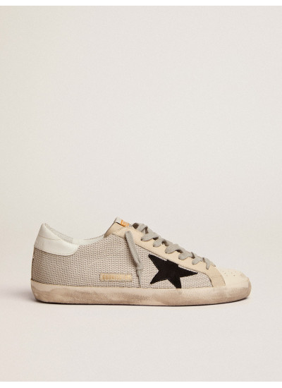 Mens Super-Star in leather