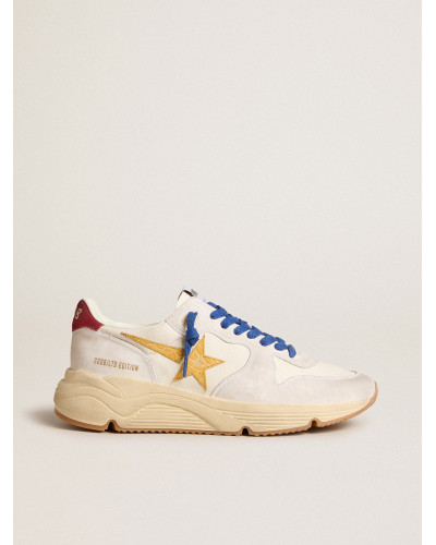 Running Sole LTD in nappa with leather star and suede heel tab