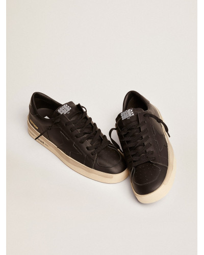 Mens Stardan in total black leather
