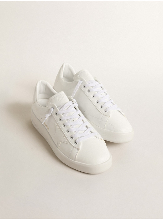 Mens bio-based Purestar with white star and heel tab