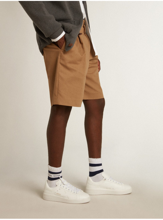 Mens bio-based Purestar with white star and heel tab