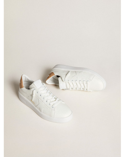 Mens Purestar with leather star and croc-print leather heel tab