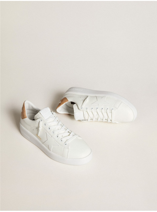 Mens Purestar with leather star and croc-print leather heel tab