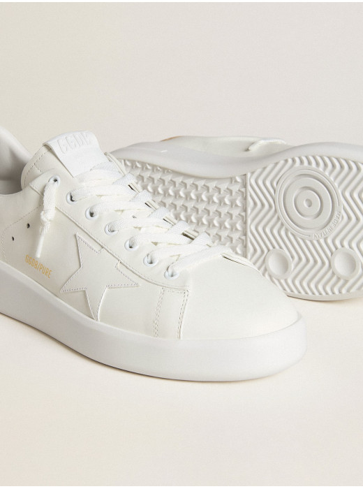 Mens Purestar with leather star and croc-print leather heel tab