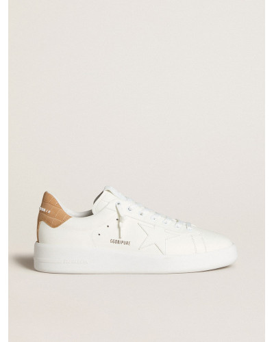 Mens Purestar with leather star and croc-print leather heel tab