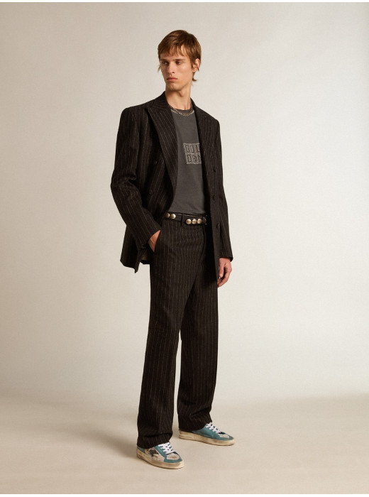 Mens Stardan in distressed mesh and petrol-colored upper