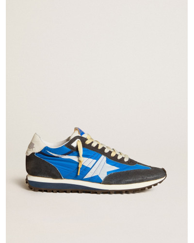 Mens Marathon with blue nylon upper and white star