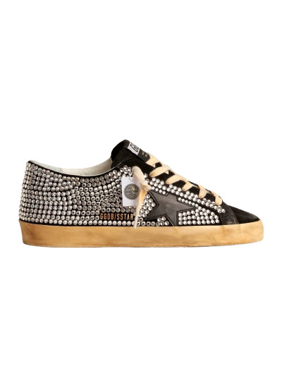 Super-Star LTD with Swarovski Crystals and Black Leather Star Super-Star LTD with Swarovski Crystals and Black Leather Star