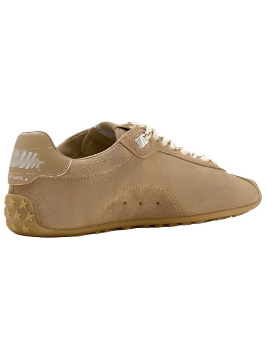 Marathon in Tobacco Suede with Silver Star