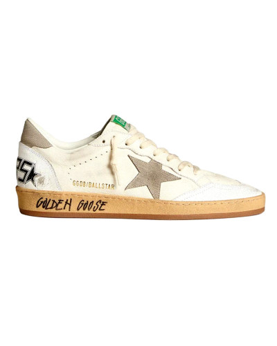 Mens Ball Star Nappa leather with Grey Nubuk star and Grey heel tab