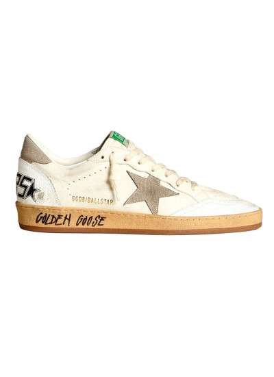 Ball Star Nappa leather with Grey Nubuk star and Grey heel tab
