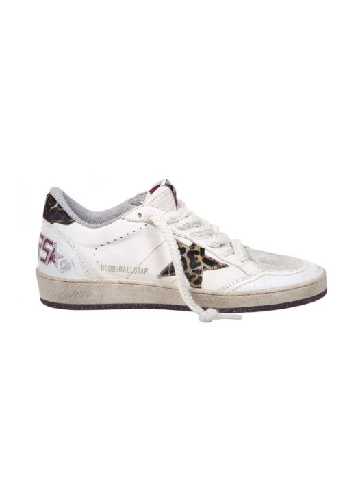 Ball Star VCE with Leopard-Print Pony Skin Star and Heel Tab