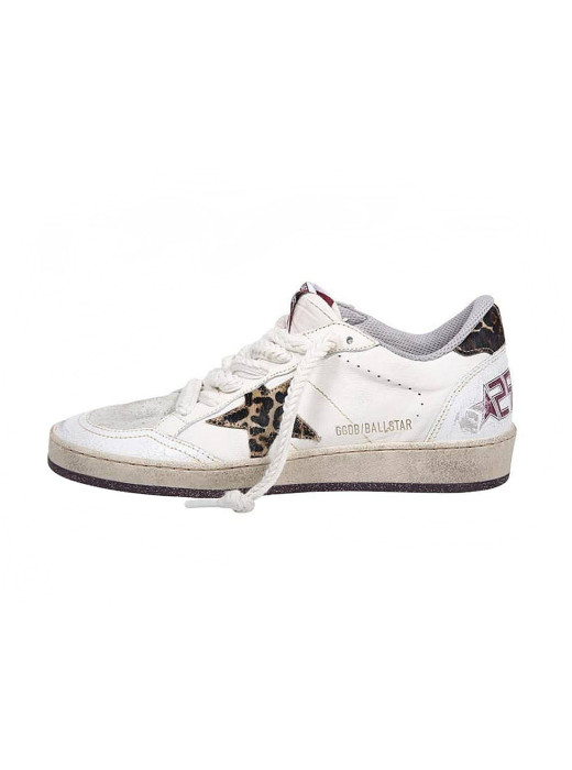 Ball Star VCE with Leopard-Print Pony Skin Star and Heel Tab