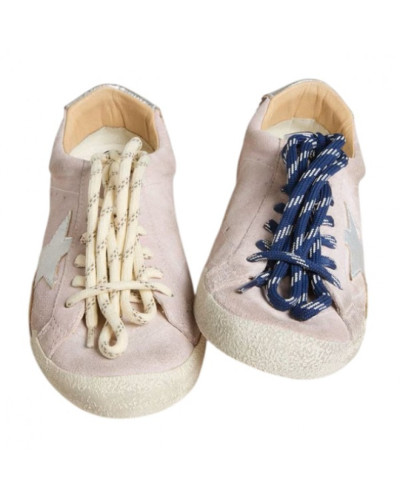 True-Star in Pastel Pink Suede