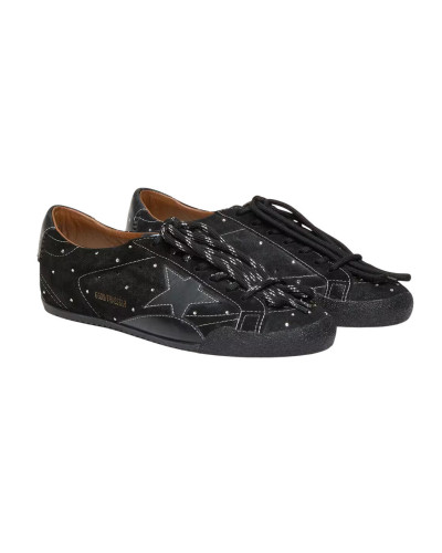 True-Star in Suede with Swarovski Crystal and Black Star