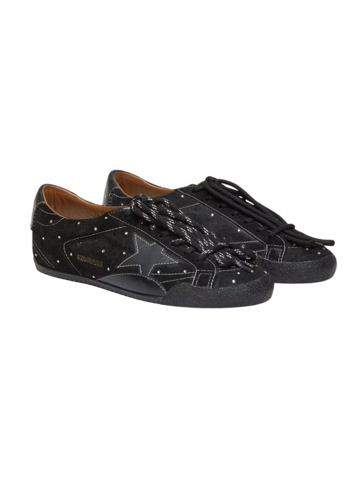 True-Star in Suede with Swarovski Crystal and Black Star