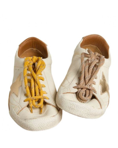 True-Star in White Nappa Leather