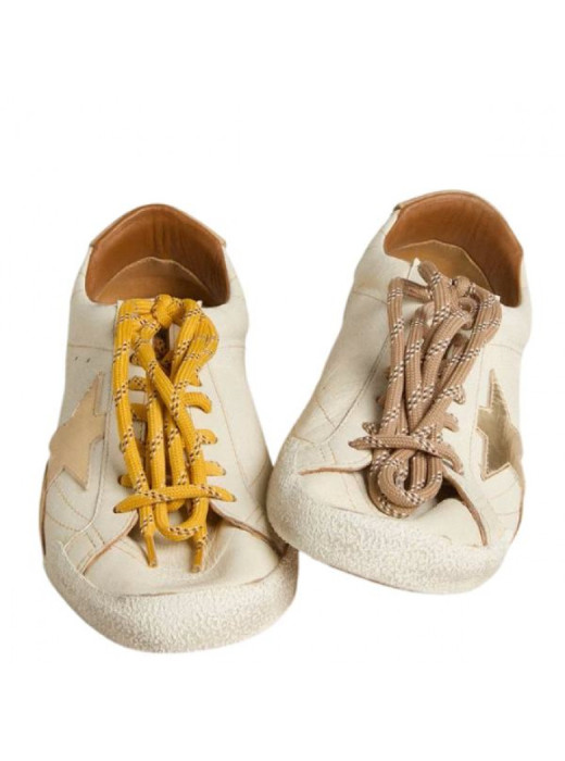 True-Star in White Nappa Leather