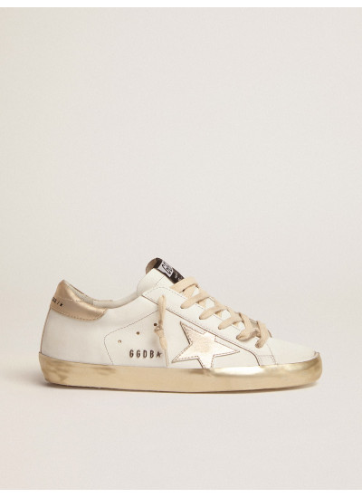 Super-Star with gold sparkle foxing and metal stud lettering