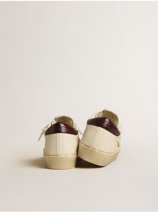 Hi Star LTD in nappa with glitter star and lizard-print heel tab