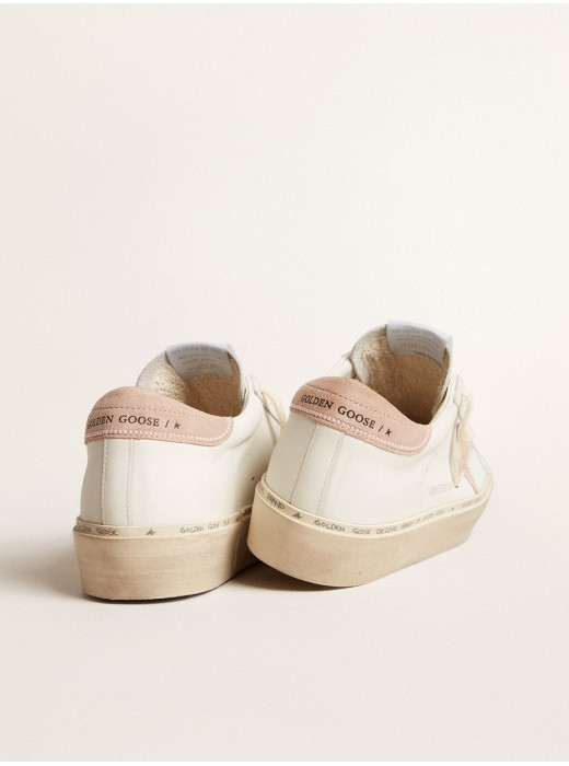 Hi Star LTD with old rose suede star and heel tab with pearls