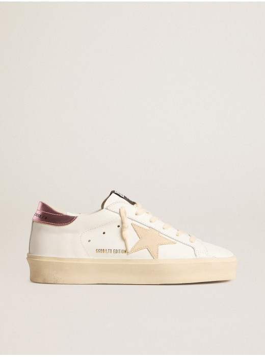 Hi Star LTD with pearl suede star and metallic leather heel tab