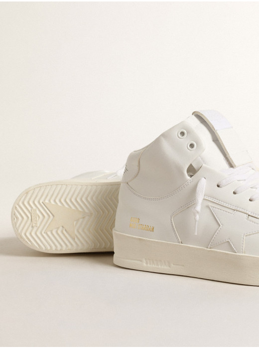 bio-based Mid-Stardan with white star and heel tab