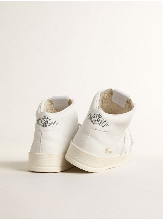 bio-based Mid-Stardan with white star and heel tab