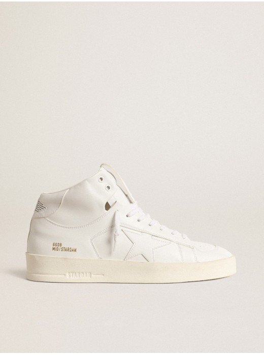 bio-based Mid-Stardan with white star and heel tab