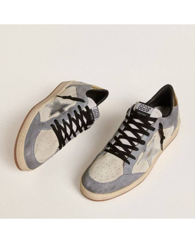 Ball Star in Purple Suede With Silver Star